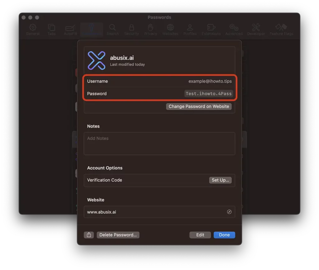 Hoe u wachtwoorden kunt openen en exporteren die zijn opgeslagen in Safari op macOS